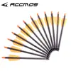 Flecha de ballesta ACCMOS de 7.5 pulgadas y 15 pulgadas de carbono puro con puntas intercambiables, disponible en varios tamaños