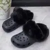 Tamancos com Forro de Pelúcia e Coberturas de Pelo Removíveis, Pantufas Quentes de Inverno para Mulheres com Forro de Algodão, Coberturas de Algodão para Homens, Laváveis