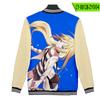 Jaqueta de Beisebol Estilo Coreano da Moda Estampada Amazon Angelsofdeath Primavera e Outono para Mulheres Atacado Estilo Casual