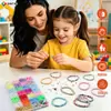 Acessórios para Pulseira de Contas de Argila Macia DIY Kit com 28 Peças Joias Artesanais Novo Produto Transfronteiriço