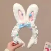 Diadema de Felpa de Dibujos Animados Estilo Lina Belle de Star Dew para Niñas Orejas de Conejo Lindas Diadema Peluda Venta al por Mayor