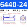 Tornillo Prisionero Hexagonal Británico Estándar para Agujero Ciego de Acero al Carbono Placa de Presión de Chapa Galvanizada Azul Ecológica Bso-440/6440