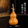Raro Tianjin Boca Pequena Cabaça Envoltório Dedo Macio Boutique Natural Literatura Brincar Cabaça Mão Torcida Ornamento Placa Acabamento Mão Alça para Homens e Mulheres