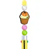 Calabaza de Acción de Gracias Hoja de Arce PVC Goma Suave Jiao Zhu DIY Bolígrafo de Cuentas Redondas Hilo de Cuentas Cuentas Sueltas Accesorios para Llaveros Colgante Venta al por Mayor