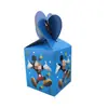 Cajas de Dulces para Fiesta Temática de Dibujos Animados, Cajas de Dulces de Regalo para Fiesta de Cumpleaños Infantil Temática de Emojis, Artículos de Papel para Decoración de Fiestas
