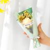 Buquê Mini de Flores Secas Gipsofila Erva Cristal Buquê de Flores de Sabão Miosótis Caixa de Presente com Lembrancinhas de Casamento