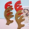 Embossing ultrasónico felpa asta de ciervo Navidad accesorios DIY diadema tocado sombrero de juguete material de decoración