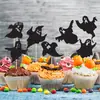 Decoração de Bolo de Halloween Toppers de Fantasma Inserções de Fantasma Divertidas e Assustadoras Decorações de Bolo e Sobremesa