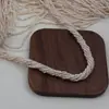 Mini Perlas Naturales 1.8-2.2mm Perlas Pequeñas Planas Perlas de Agua Dulce Sueltas Materiales para Abalorios Manualidades DIY Semi-terminadas Cadena Fina