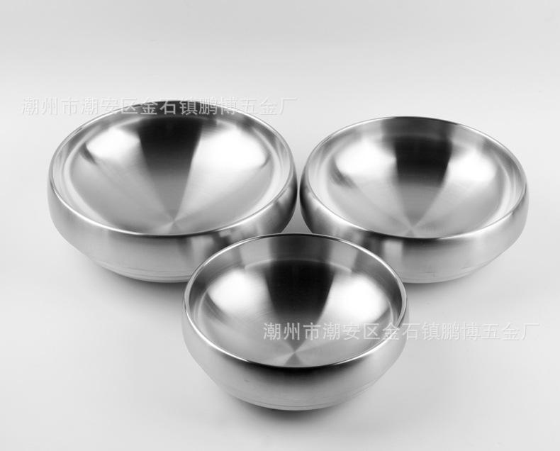 本色双层冷面碗