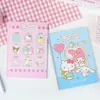 Joytop Serie Fiesta en la Cabaña Familiar Sanrio - Cuaderno Inalámbrico Cosido con Pegamento B5