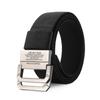 Cinturón táctico de hebilla de doble bucle hebilla de aleación cinturón cuadrado de nailon para exteriores cinturón deportivo para hombre se puede diseñar logo