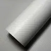 Adesivos Bloqueadores de Arranhões para Carro 3D5D Fibra de Carbono Textura Tridimensional Preto Fosco Fosco Móveis Motocicleta Filme que Muda de Cor