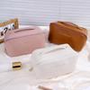 Bolsa de Cosméticos de Almohada de PU Personalizada, Bolsa de Tocador Grande de Capacidad para Viaje, Bolsa de Cosméticos para Empaque de Cosméticos, Bolsa de Cosméticos de Alto Valor