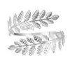 Pulseira de Braço Punk Geométrica de Metal Exagerada Europeia e Americana Mais Vendida Através das Fronteiras com Designs Únicos de Linhas Florais e Notas Musicais