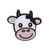 Vaca Acessórios de Joalheria Amazon Capa de Celular Acessórios DIY Decoração Plana Pequeno Desenho Animado PVC Patch Macio