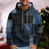 Item popular de comércio exterior transfronteiriço: Moletom vintage com estampa digital 3D de blocos geométricos para homens para o outono, direto do fabricante