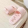 Pantuflas Plegables para Viaje de Hotel Resistentes a Fugas de Agua para Mujer para Casa Interior Artefacto de Viaje Baño Antideslizantes de Secado Rápido