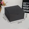 Caixa de embalagem quadrada de cor sólida para comércio exterior transfronteiriço caixa de ponto ocidental sem desconto caixa de bolo de papel kraft caixa de presente suporte em estoque