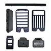 Adecuado para plataforma azul oscuro G318 portaequipajes de techo modificado plataforma escalera mochila decoración kit de apariencia de bolsa mecha