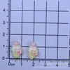 Mini Corazón Helado de Crema Accesorios de Resina Pegamento de Crema Uñas DIY Accesorios para el Cabello Pasador Funda para Teléfono Celular Casa de Muñecas