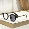 Jmm Delage Moda Transfronteriza Nuevo Marco Redondo de Metal Personalizado Retro Gafas de Sol de Alta Gama Estilo Callejero Gafas de Sol de Moda