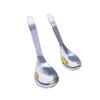 Colher de Cabo Pontiagudo em Aço Inoxidável, Alto Valor Estético, Colher Espessa para Mesa Chaozhou, Colher Moderna para Melancia Doméstica, Colher de Arroz, Colher de Sopa