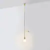 Zhongshan Quarto Mesinha de Cabeceira Lustre Minimalista Linha Criativa Hall de Exposição Vitrine Personalidade Escritório Arte Luminárias de Parede