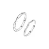 Anéis de Casamento Casal Galáxia Luxo Leve Anéis Ajustáveis Prata Esterlina 999 Nicho Ins Sensação de Alto Padrão Anéis de Dedo Presente de Aniversário para Meninas
