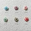 Rosa de glaseado para impresión de 10 mm, joyería para uñas, joyería luminosa para uñas, manicura, joyería de camelia al por mayor