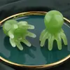 Peine Masajeador de Pulpo Cabezal Masajeador de Meridianos Terapia de Acupuntos del Cuero Cabelludo Peine de Dientes Anchos Pulpo Peine Gua Sha 3952