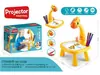 Mesa de Dibujo Proyectora Multifuncional para Niños Transfronteriza, Tablero de Escritura, Juguete, Mesa de Proyección de Luz