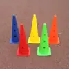 Marcadores de Pista para Bicicletas de Equilibrio Infantiles, Postes Telescópicos, Barreras Cónicas, Obstáculos de Pista, Postes de Advertencia, Ayudas para Patinaje
