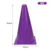 Balde com logo redondo de 23cm para futebol, basquete, treinamento, balde de sorvete, balde com logo super espesso, obstáculo de estrada, treinamento de futebol, Estrada
