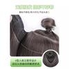 Peluca de Extensión de Cabello Sin Costuras de Una Pieza para Mujeres, Aumento de Volumen de Cabello Realista e Invisible, Extensiones de Cabello de Onda Acuosa, Hace que la Cara Parezca Más Pequeña, Cabello Largo y Rizado
