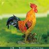 Adornos de resina de gallo de simulación directos de fábrica para jardín al aire libre, patio, jardín, granja, decoraciones artesanales.