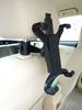 Soporte para teléfono móvil de coche transfronterizo, soporte plano para reposacabezas de coche, estante creativo para teléfono móvil, entretenimiento trasero, accesorio para bebé
