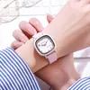 Relógio Shangmei Transfronteiriço Pequeno Fresco e Bonito Coração de Menina Melhor Amiga Relógio de Prova Aluno do Ensino Fundamental Simples Quadrado
