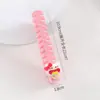 Peine para el cabello de pez pequeño de dibujos animados lindo, gato pequeño, peine de cola puntiaguda para sección de trenzado doméstico, peine de espina de pescado lindo y de alto valor para niñas