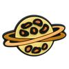 Nueva serie Space Planet, accesorios de bricolaje, pegatinas para billetera y refrigerador, accesorios de dibujos animados, parche adhesivo suave y plano.