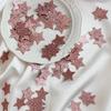 Decoración Fiesta de Bodas Cumpleaños Lanzar Confeti Corazón Disco Estrella de Cinco Puntas Corona Confeti de Lentejuelas Redondas