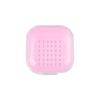 Caja de desinfección con cabezal de pulido para herramientas de uñas, caja de limpieza gruesa con doble filtro, caja de almacenamiento portátil para salón de uñas