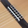 Folk branco branco preto guitarra travesseiro de cordas almofada de corda inferior travesseiro de corda superior acessórios de guitarra ponte inferior