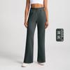 Athena Lulu Lavagem com Areia Modal Calça de Yoga Feminina Camada de Ar Cintura Alta Solta Corrida Esportes Fitness Calças