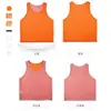 Chaleco de Entrenamiento de Fútbol de Malla Reversible de Dos Colores Ropa de Expansión Ropa con Número Ropa para Competencia de Equipo Grupo Frisbee