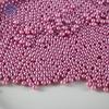 Lâmpada de contas de vidro pequenas redondas de cor sólida sem furo, contas de lampwork, contas bolha, micro contas de vidro, pequenas contas de cristal, pequenos ornamentos para nail art