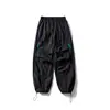 Pantalones de trabajo estilo montaña, pantalones funcionales para exteriores urbanos, pantalones cargo de bolsillo grande, para hombre, verano, finos, holgados, de pierna recta, largos