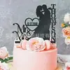 Nombre de Fábrica Tarjeta de Pastel Acrílica Tarjeta de Pastel de Boda Acrílica Paquete de Pastel Exquisito Transfronterizo