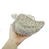 Bolso Jxl de Cristal Lleno de Diamantes de Imitación Calados Bolso de Mano Clutch de Noche con Cadena Bolso de Noche con Cadena de Un Hombro Bolso de Mujer