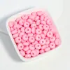 Cuentas de Rueda de Color Caramelo Acrílicas, Cuentas Sueltas, Cuentas de Ábaco, Cuentas Espaciadoras, Accesorios para Cadena de Teléfono con Cuentas Hecho a Mano para Bricolaje